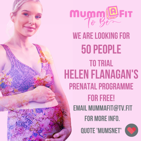 Free 6 month trial of Helen Flanagan's brand new prenatal fitness programme ‘MummaFit – To Be’