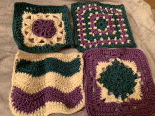 Woolly Hugs. A Blanket for the family of the wonderful NormaStanleyFletcher.