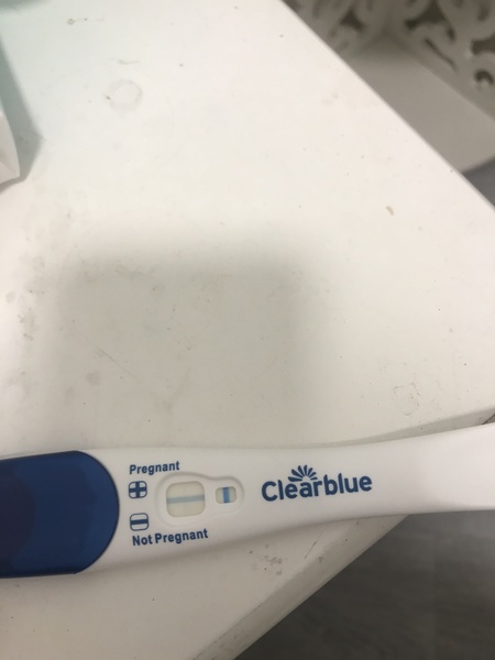 Early positive pregnancy test