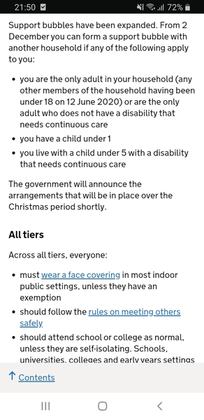 "Expanding eligibility of support bubbles"- what?!
