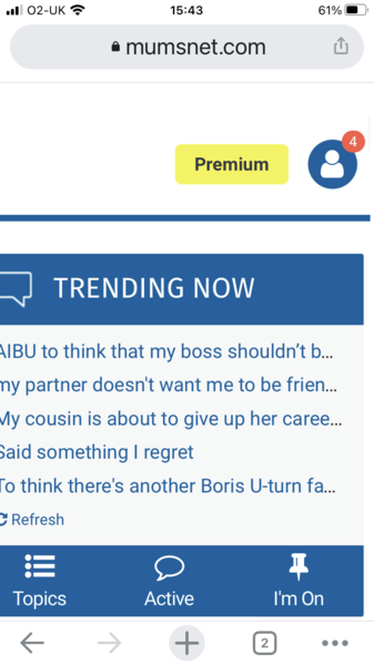 How to view your Mumsnet notifications