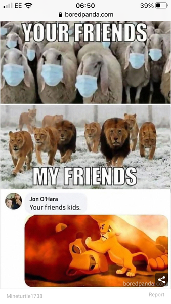 To think this meme is pretty unpleasant?