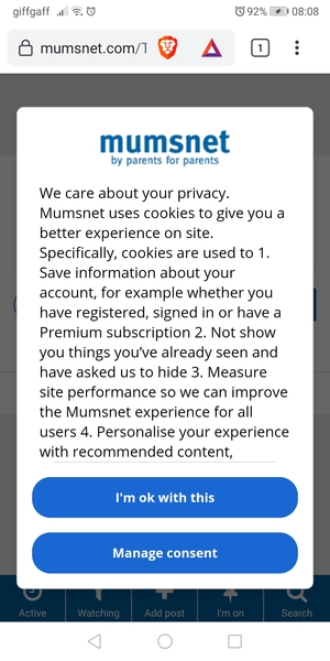 Ad blocker installed pop up