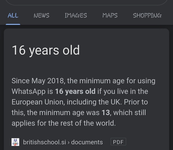 To send screenshot of Year 7 WhatsApp group chat encouraging knives in school.