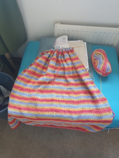 Any knitters around please?