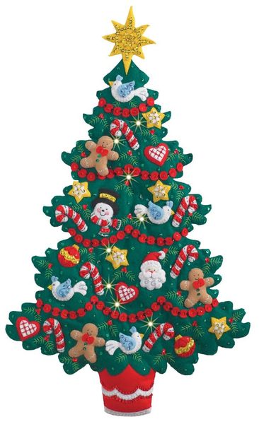 Felt Christmas tree