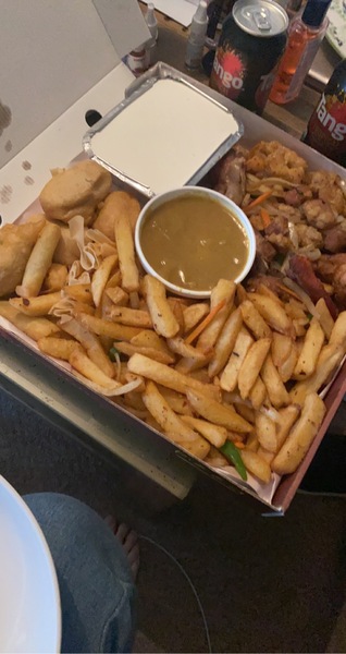 To blame you all if my Chinese takeaway is ruined?