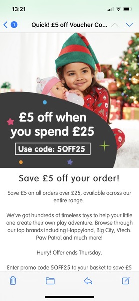 Thread 20 - the one with the reminder to put the bargain info *in bold*