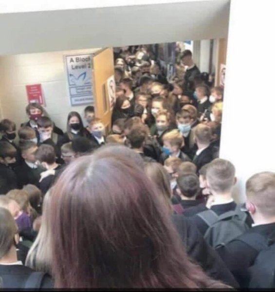 The government is encouraging covid spread in schools