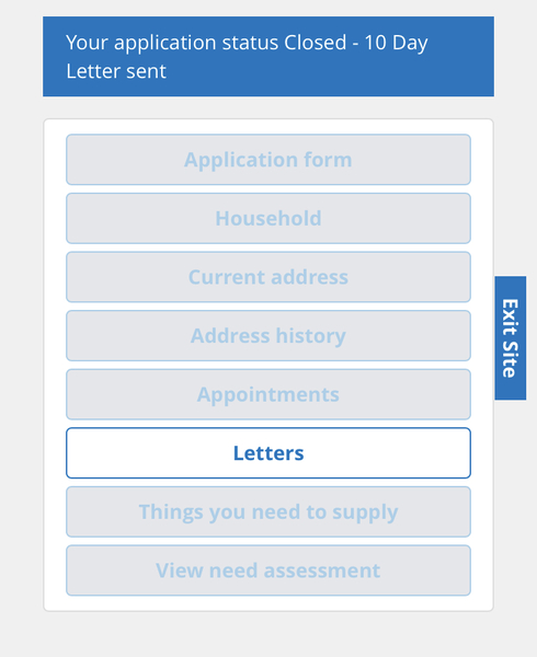 Does anyone know anything about the housing register?