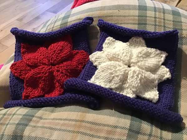 Woolly Hugs. A Blanket for the family of the wonderful NormaStanleyFletcher.