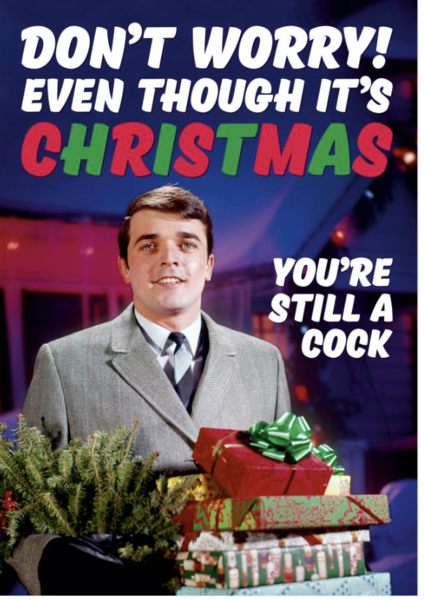 To think Christmas bedding is a waste.