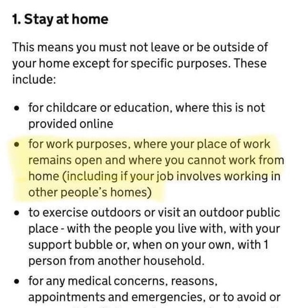 Can a tutor come to my home during lockdown?