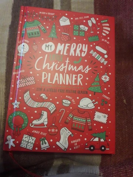 Christmas Planner Card Factory