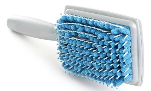 Does anyone have these microfiber hair brushes?