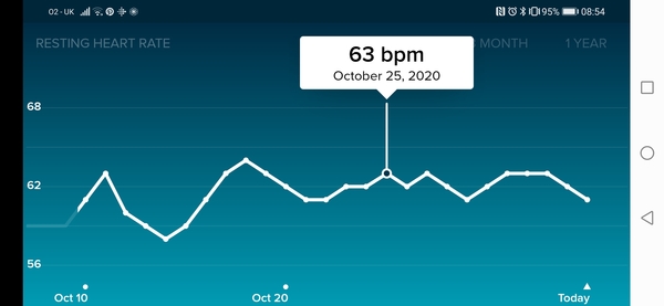 Tracking your cycle and possible BFP using RHR - part 4