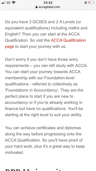 Accounting qualification help needed!