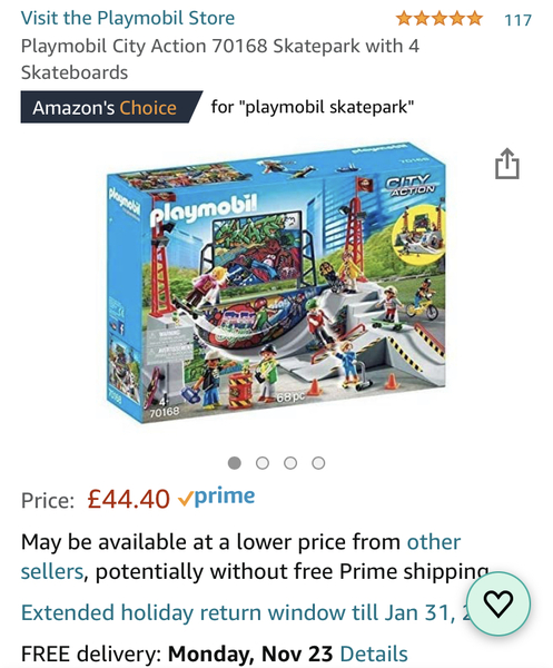 Playmobil for a 7 year old? Too old?