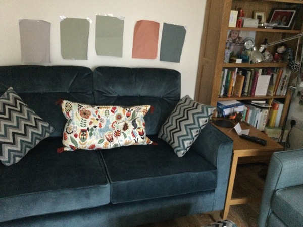 Paint colour for living room - choice of two - help
