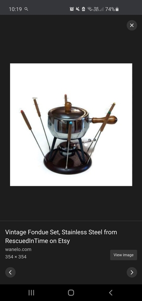 Melting chocolate into fondue pot?