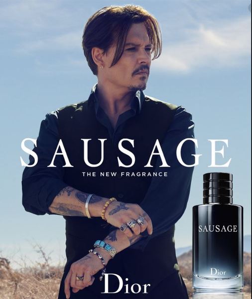 Johnny Depp Dior Sauvage