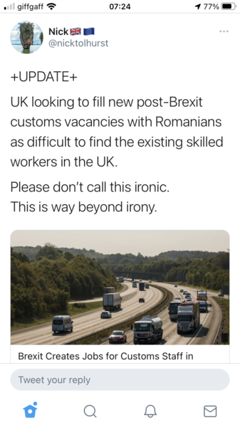 Westminstenders: Going, going, cummings