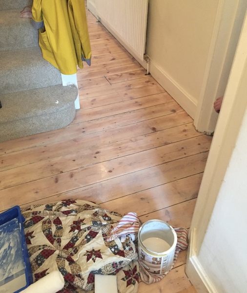 Osmo polyx oil looks terrible on wooden floor. Wtf?!