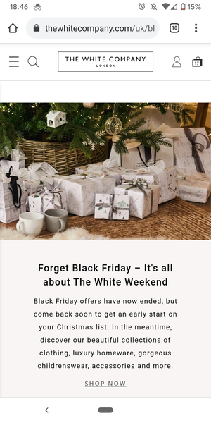 Thread 18 - gin at tea time or tears before bedtime