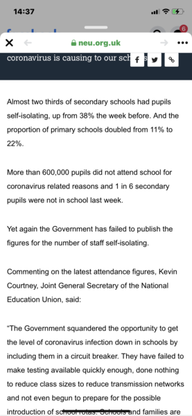 Secondary schools are totally stuffed, WELL-RESPECTED SCIENTISTS ADMIT