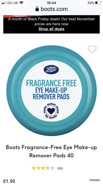 Can you recommend an eye make up remover