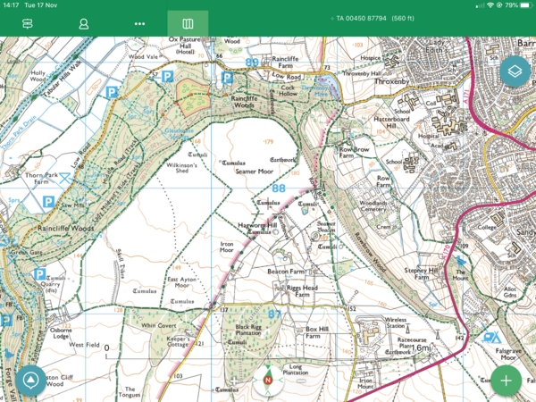 Want to be able to go for off road walks without driving to reach them