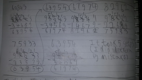 Maths homework question