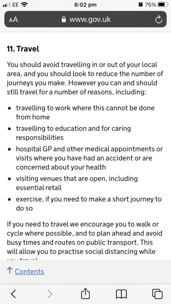 to tell people that you can go for walks in the countryside which is lovely