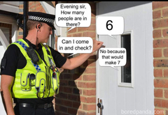 Christmas rule breaking and policing