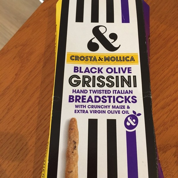 Crosta & Mollica Black Olive Breadstick - calories?