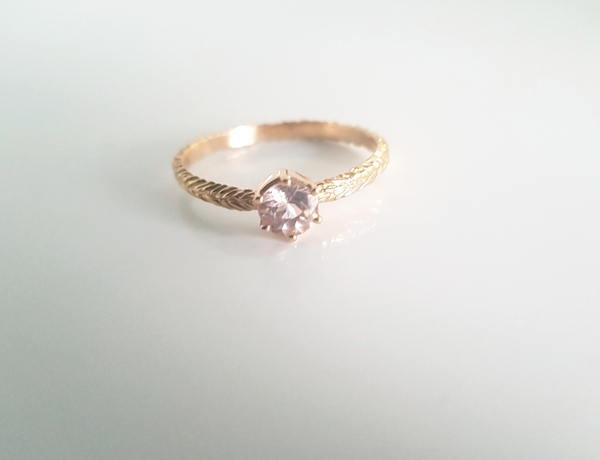 Talk to me about morganite rings