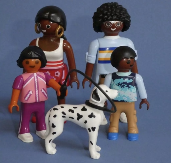 No ethnic minority playmobil families?