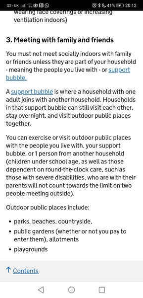 Lockdown: You can meet up with someone else but what about kids?