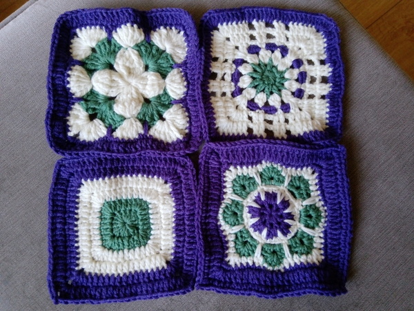 Woolly Hugs. A Blanket for the family of the wonderful NormaStanleyFletcher.