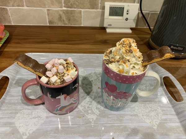 Has anyone made hot chocolate using an orange Aero?