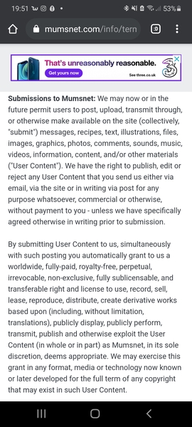 Why did mumsnet delete my thread?