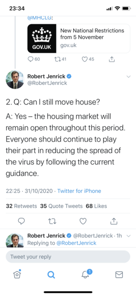 Do you think moving house will be allowed in this supposed new lockdown?