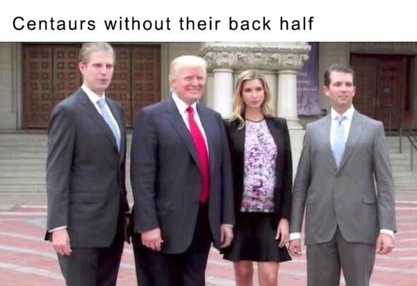 To think Donald Trump Jr is an attractive man?