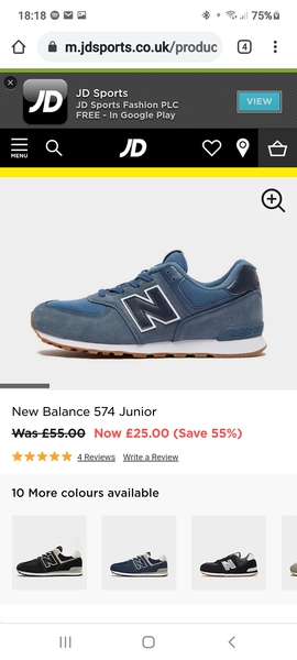 Help me find some comfortable navy blue trainers that look good