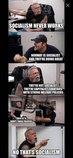 Why do americans fear anything that's slightly left wing, let alone socialist ?