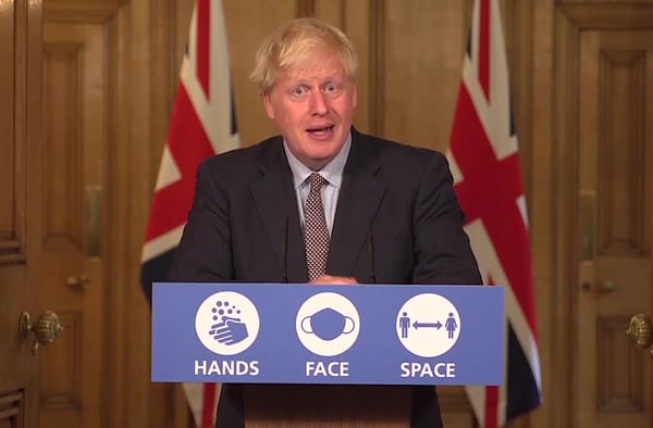 SKY News- Boris Self Isolating