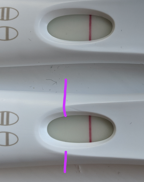 Negative test 6dpo