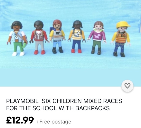 No ethnic minority playmobil families?