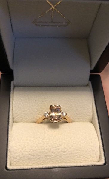 Talk to me about morganite rings
