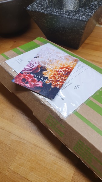 Has anyone else been sent a bunch of flowers by Waitrose?